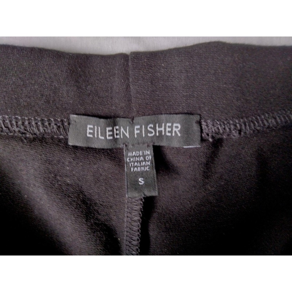 Eileen Fisher Black Pull On Leggings Skinny Stretch Pant Womens Size Small - Picture 4 of 9